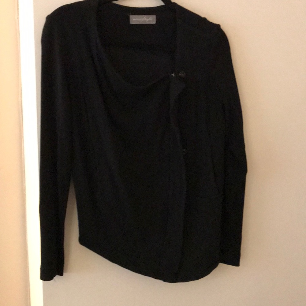 Rebecca Taylor Asymmetrical collarless sweatshirt